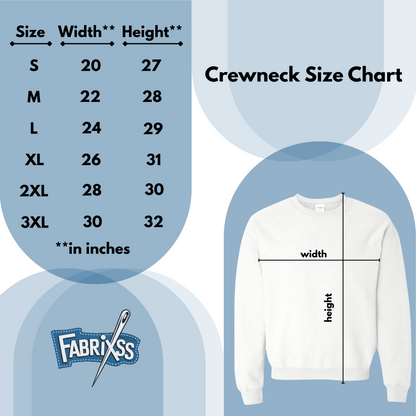 Personalized Text on Crewneck