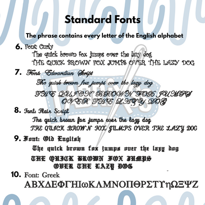 Personalized Text on Crewneck