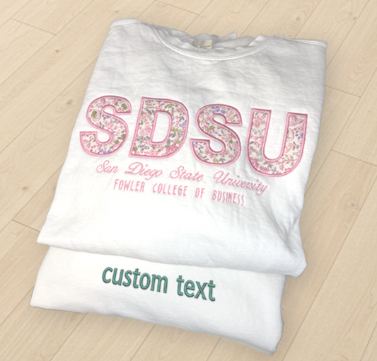 Personalized Text on Crewneck
